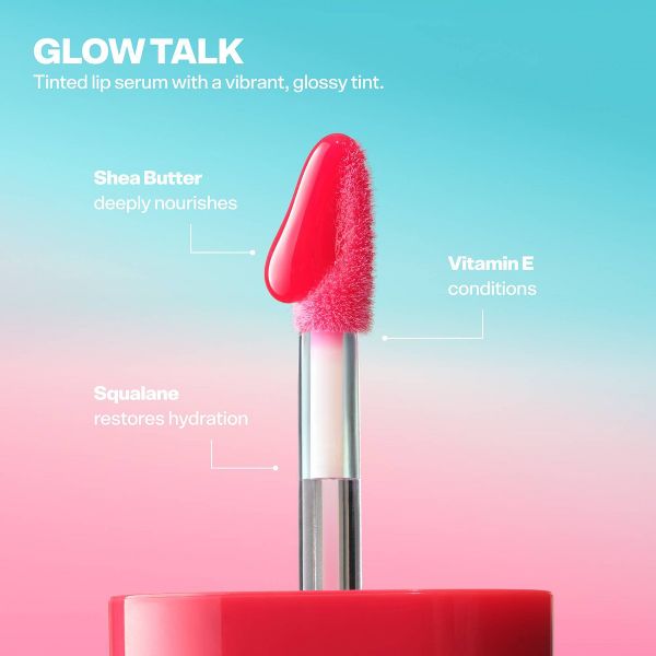 Bubble Skincare x e.l.f Glow Talk Tinted Lip Serum - Berry Well