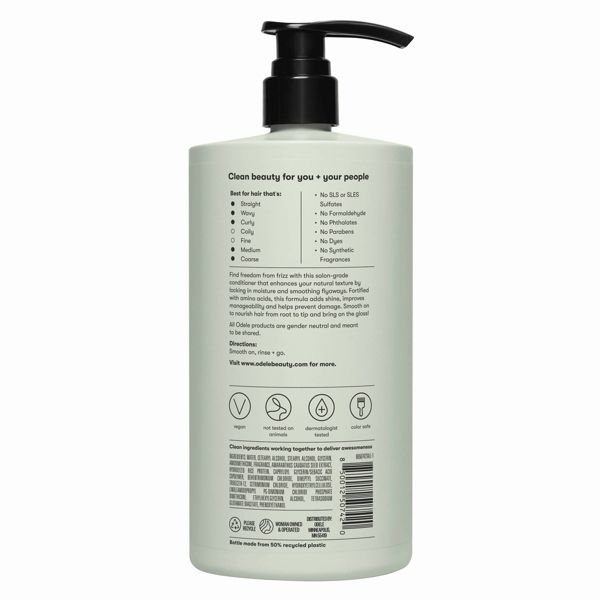 Odele Bulk Smoothing Conditioner for Frizz Control + Shine - 32oz