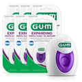 GUM Expanding Waxed Woven Dental Floss - Unflavored - 6ct
