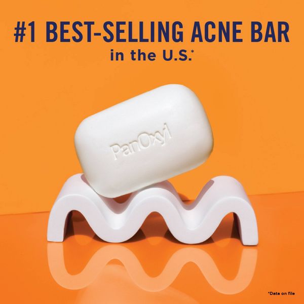 PanOxyl Acne Treatment Bar with 10% Benzoyl Peroxide - 4oz