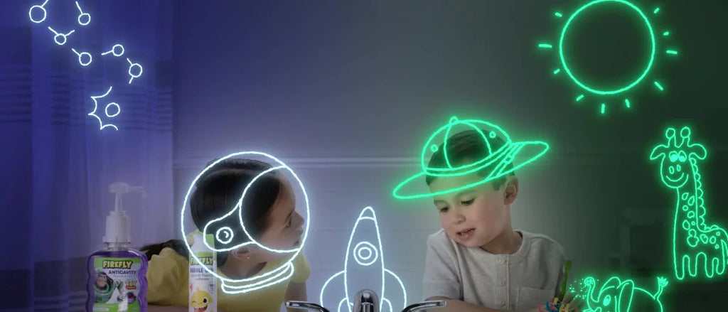 Firefly Kids' Light-Up Timer Manual Toothbrush - Soft - 2ct