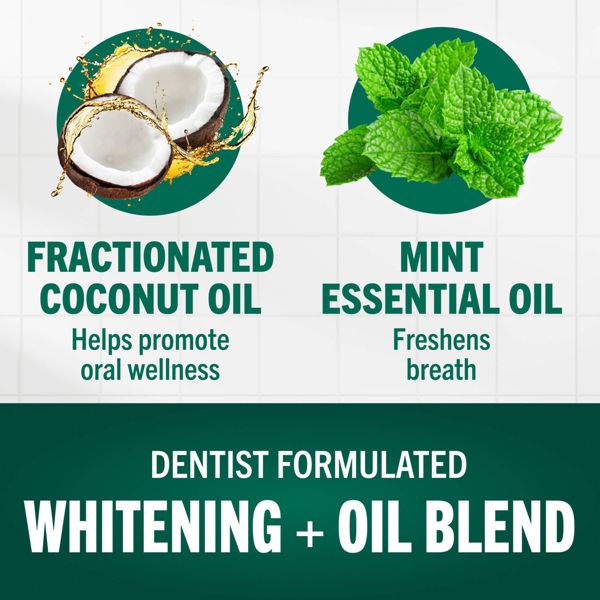 TheraBreath Whitening Oil - Smooth Mint - 10 fl oz