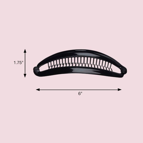 scünci Flat Banana Combs - All Hair - 3pcs