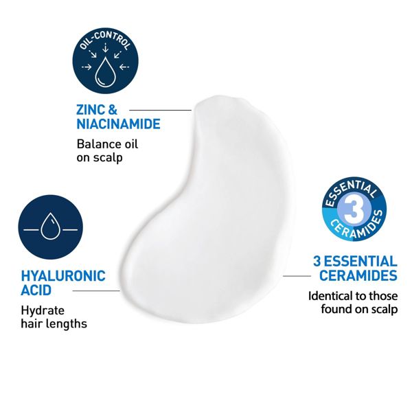 CeraVe Oil Control Gentle Scalp Care Conditioner - 9 fl oz