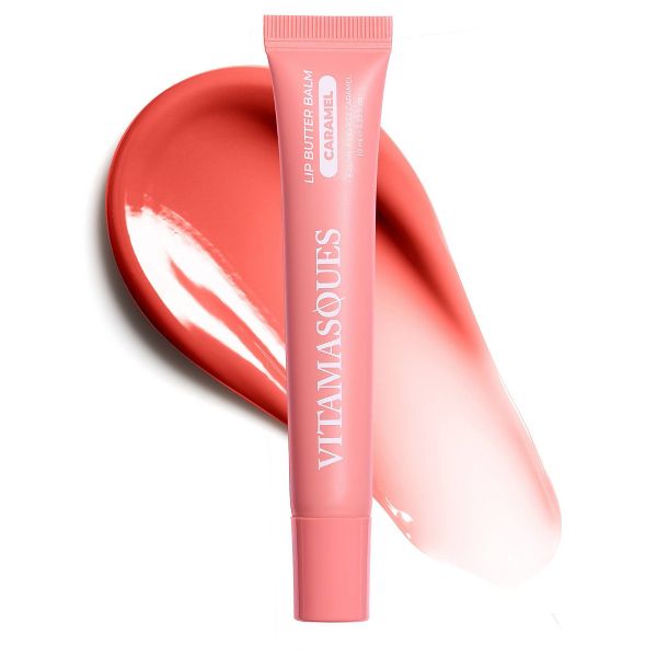Vitamasques Plump & Repair Tinted Lip Butter Balm - Caramel - 0.33 fl oz: Contains Hyaluronic Acid, Sheer Finish, For Sensitive Skin
