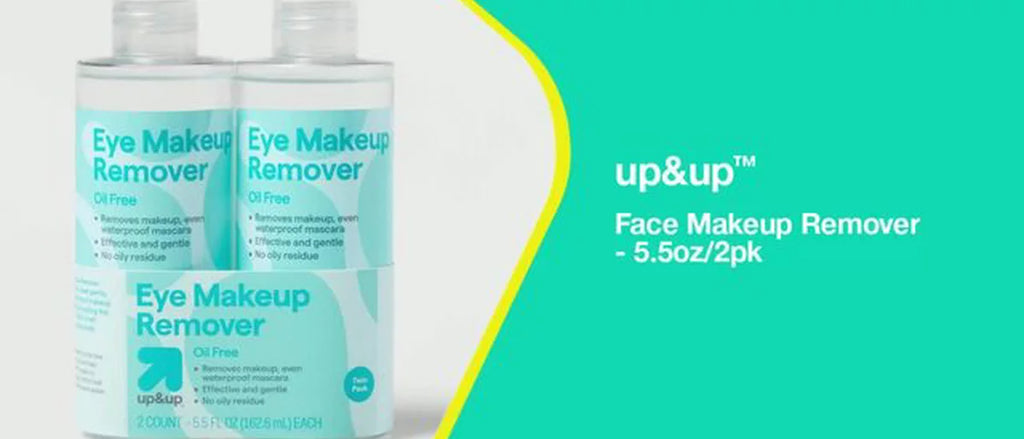 Face Makeup Remover - 5.5fl oz/2pk - up&up™