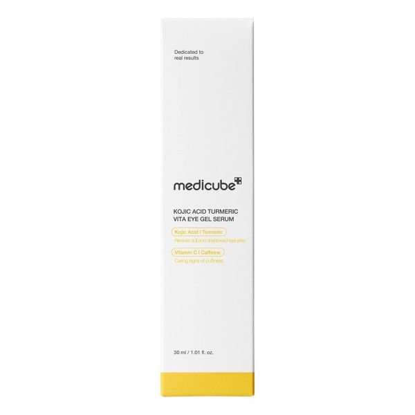 medicube Kojic Acid Turmeric Vita Eye Gel Serum - Travel Size - 30ml