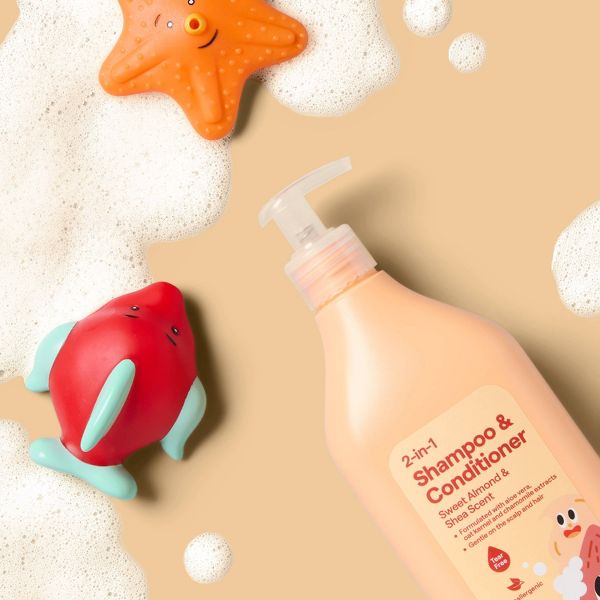 Kids' 2-in-1 Shampoo & Conditioner - Sweet Almond & Shea Scented - 20oz - up&up™