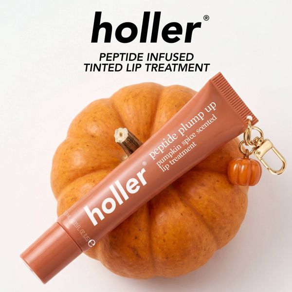 Holler and Glow Tinted Lip Serums Pumpkin Spice Latte - 0.47 fl oz