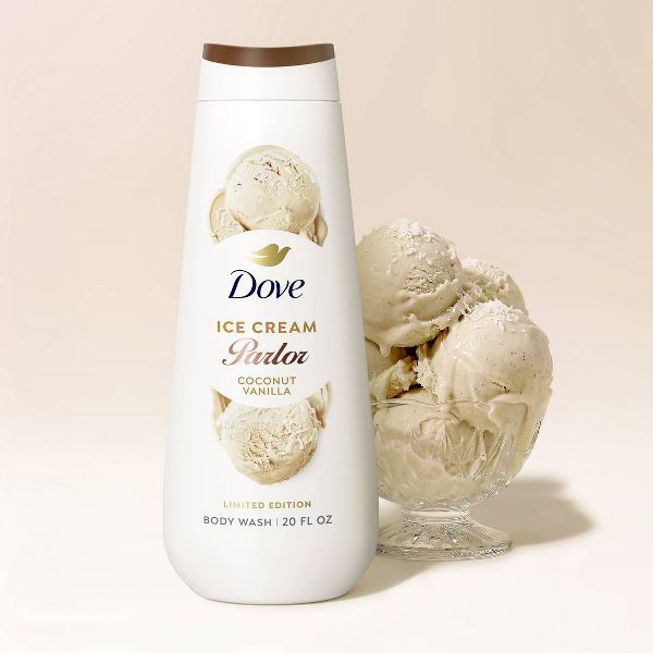 Dove Beauty Ice Cream Parlor Body Wash - Coconut Vanilla - 20 fl oz