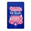 Dr Teal's Epsom Salt Magnesium Soak - Calm & Serenity with Rose Essential Oil & Milk Protein - 3 lbs