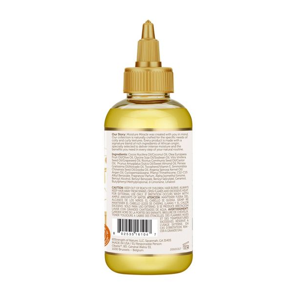 African Pride Hair Moisture Miracle Strengthen and Protect 5 Essential Oils - 4 fl oz