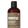 Papatui Men's Sulfate-Free Exfoliating and Hydrating Coconut Oil Body Wash - Vanilla Shea - 18 fl oz