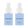 Simplicity by Pura Coconut 2pk Smart Vial Refills: Ethically Sourced, Sweet Tonka Bean & Bergamot