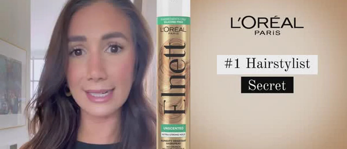 L'Oreal Paris Elnett Satin Extra Strong Hold Unscented Hair Spray - 11oz