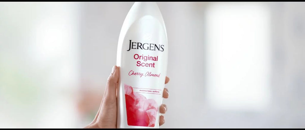 Jergens Original Scent Cherry Almond Moisturizing Body Lotion for Dry Skin - 33.8 fl oz
