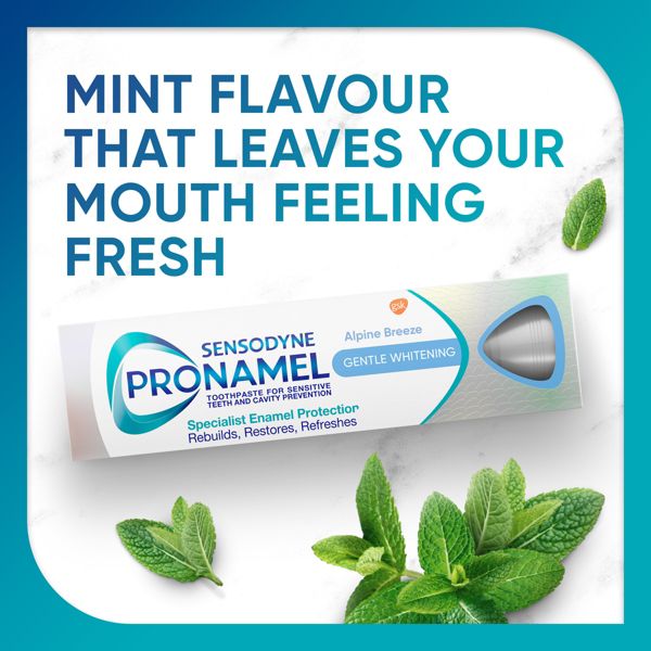 Sensodyne ProNamel Gentle Whitening Toothpaste for Sensitive Teeth - 4oz