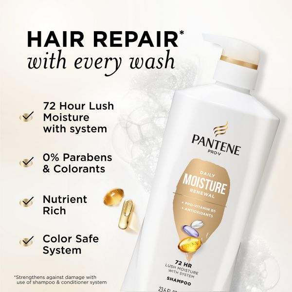 Pantene Pro-V Daily Moisture Renewal Shampoo - 12 fl oz