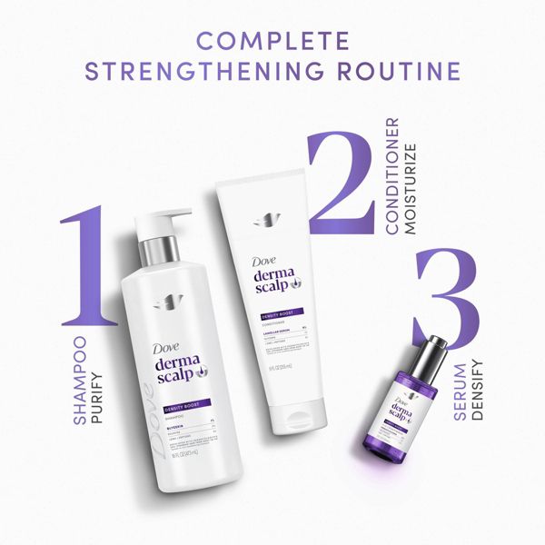 Dove Beauty Density Boost Scalp Repairing Hair Serum - 2oz