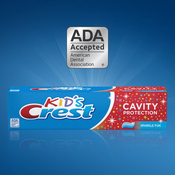 Crest Kid's Cavity Protection Toothpaste, Sparkle Fun Flavor, 4.6 oz