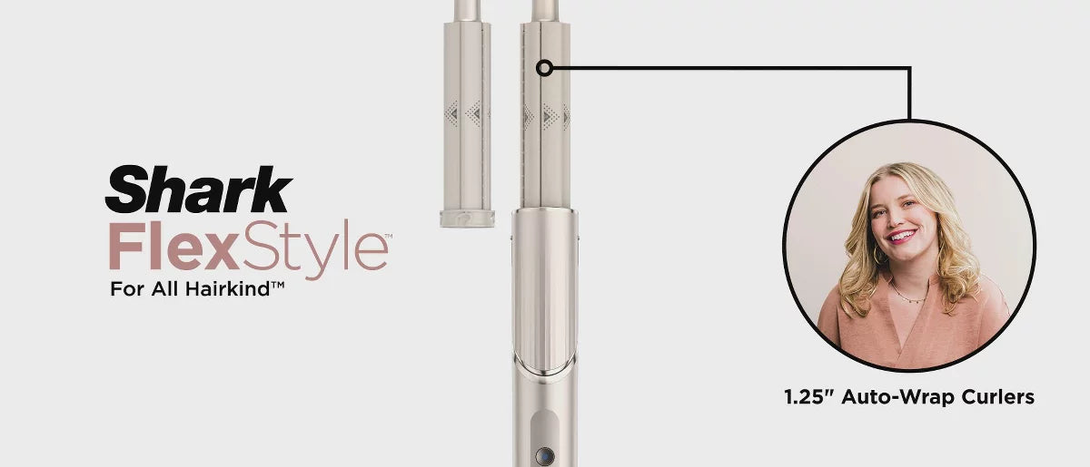 Shark FlexStyle Air Styling & Drying System Blush Hair Dryers - Beauty Studio