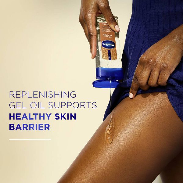Vaseline Cocoa Radiant Gel Mini Body Oil - Travel Size - 1.7 fl oz