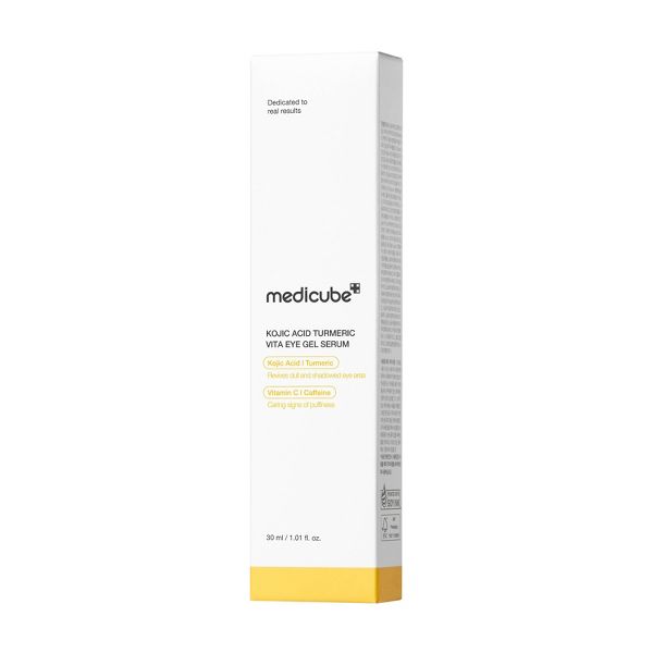 medicube Kojic Acid Turmeric Vita Eye Gel Serum - Travel Size - 30ml