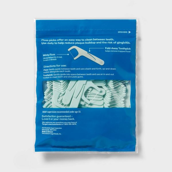 Floss Picks Mint - 160ct - up&up™