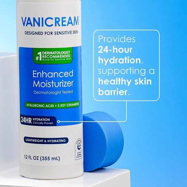 Vanicream Enhanced Moisturizer for Sensitive Skin - Unscented - 12oz