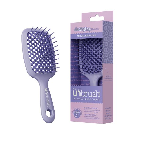 UNbrush Detangler Hair Brush - Cherry Blossom