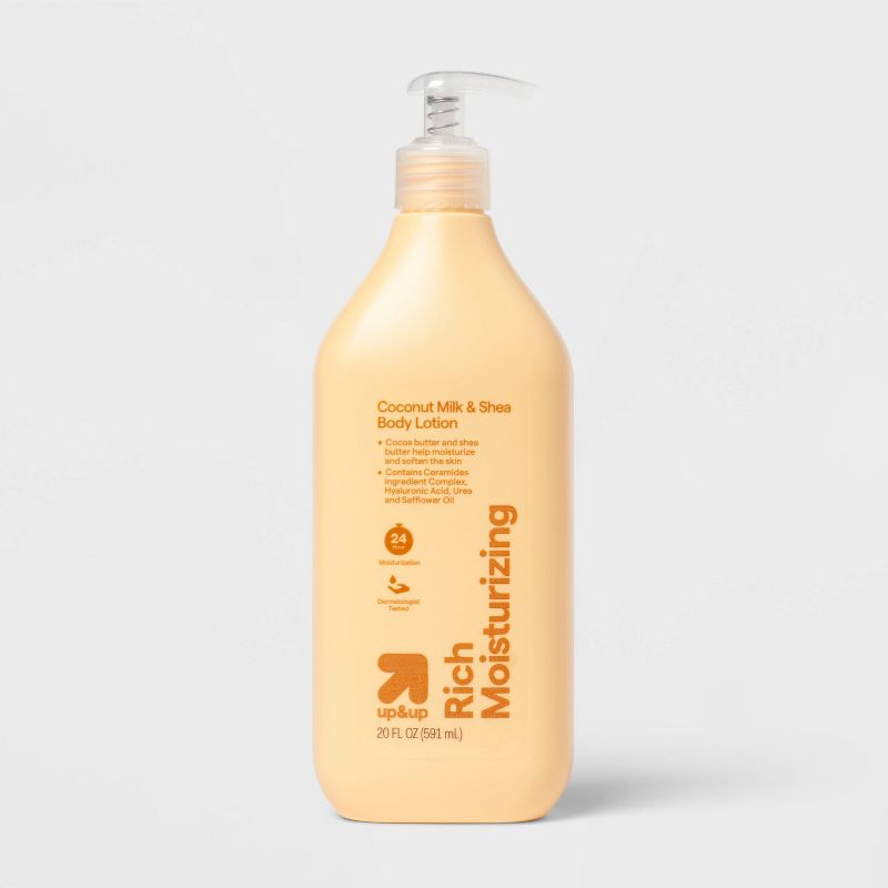 Coconut Milk & Shea Butter Body Lotion - 20 fl oz - up&up™