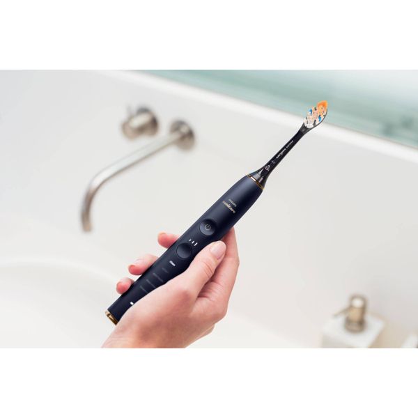 Philips Sonicare DiamondClean Smart 9700 Electric Toothbrush with Brush Head - Rose Gold