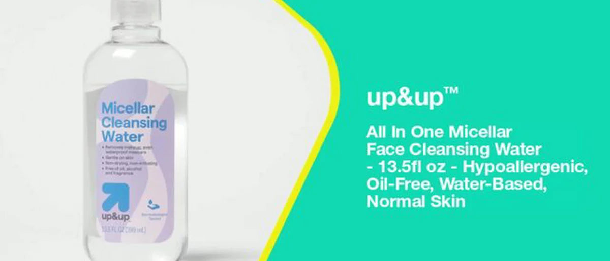All In One Micellar Face Cleansing Water - 13.5fl oz - up&up™