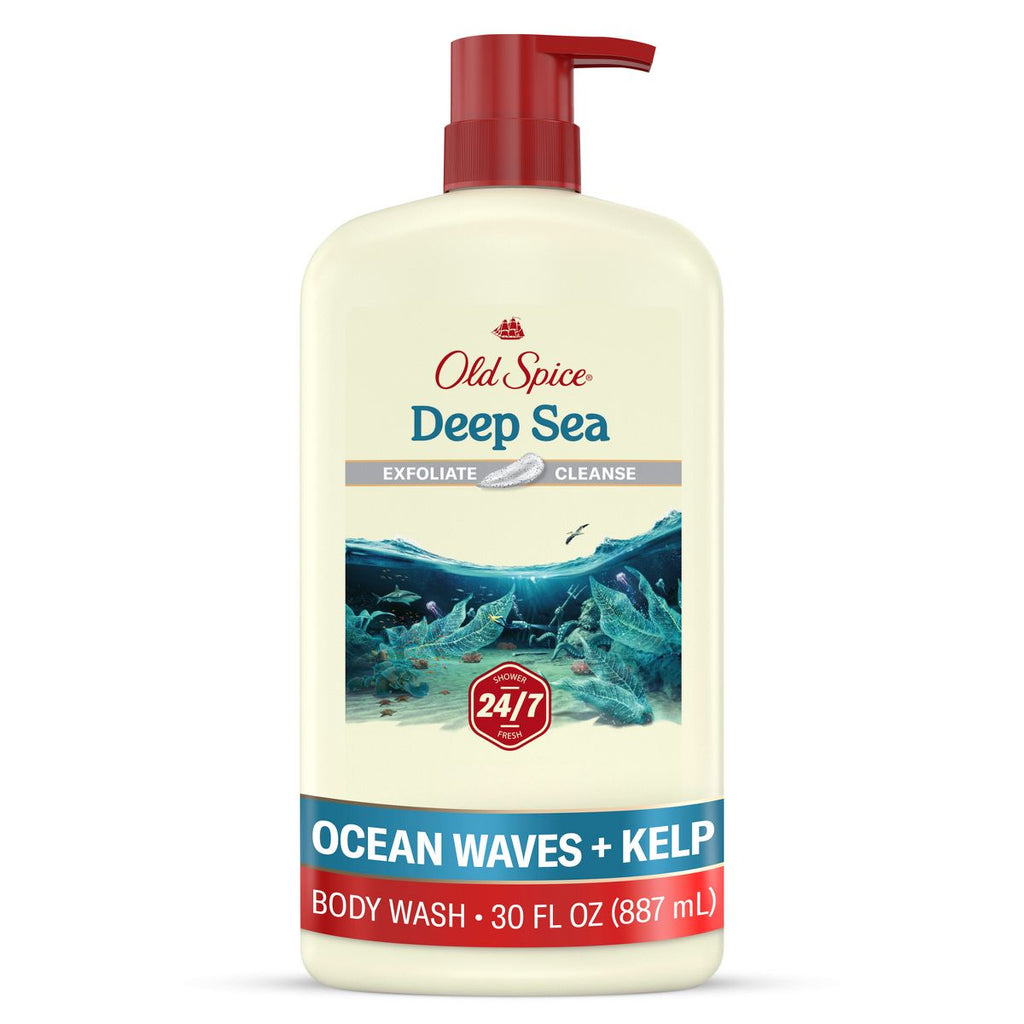 Old Spice Men's Body Wash - Deep Cleanse with Deep Sea Minerals - 30 fl oz