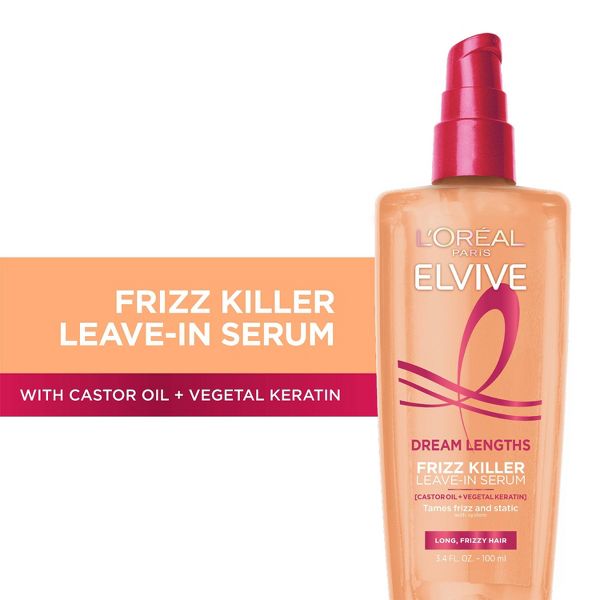 L'Oreal Paris Elvive Dream Lengths Frizz Killer Serum - 3.4 fl oz