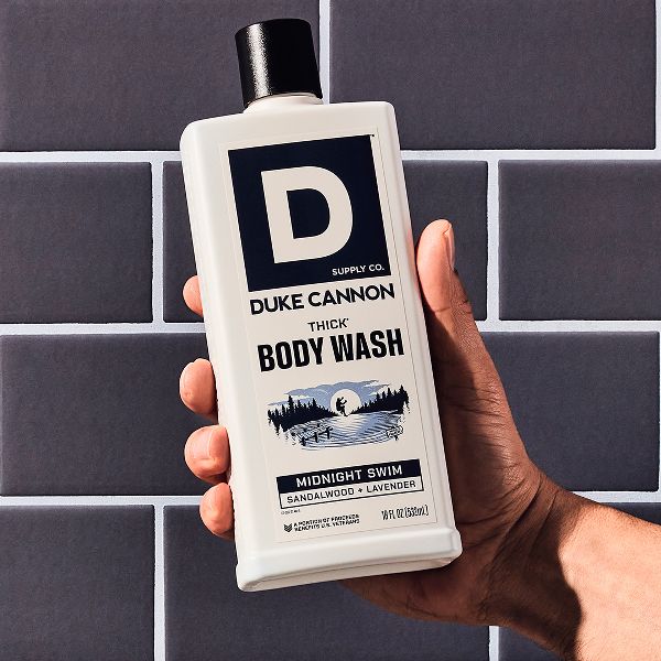Duke Cannon Supply Co. THICK Men's Body Wash - Midnight Swim - 18 fl oz