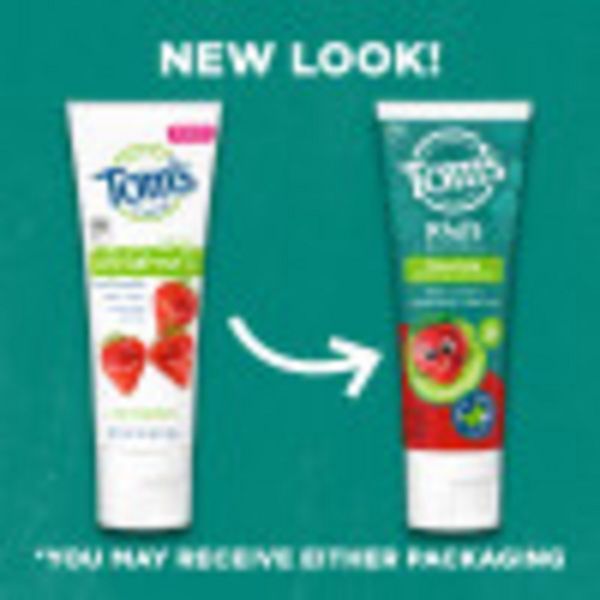 Tom's of Maine Kids Anticavity Fluoride Natural Toothpaste - Silly Strawberry - 5.1oz
