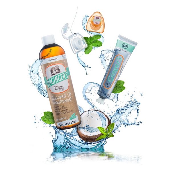 Dr. Ginger's Coconut Mint Mouthwash - 14 fl oz