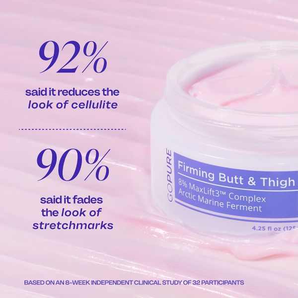 goPure Firming Butt & Thigh Cream - 4.25 fl oz