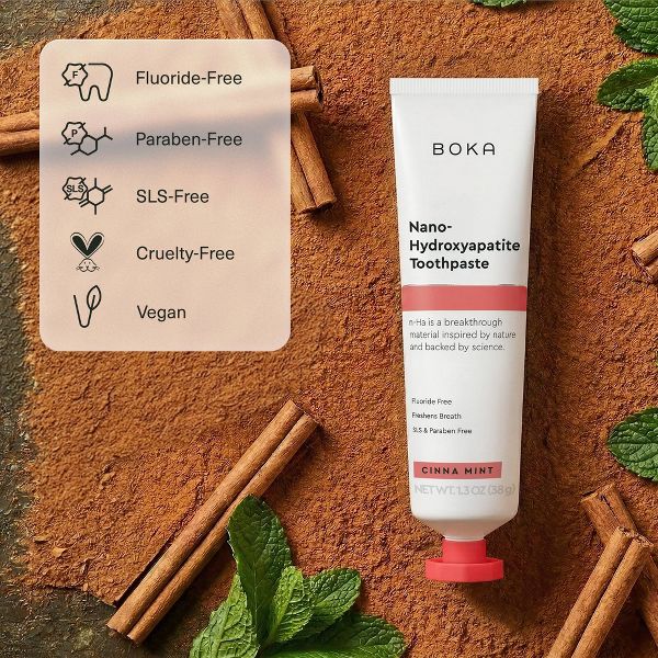 Boka Cinna Mint Mini Toothpaste - 1.3oz