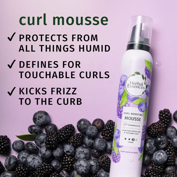 Herbal Essences Curl Boosting Hair Mousse - 6.8oz