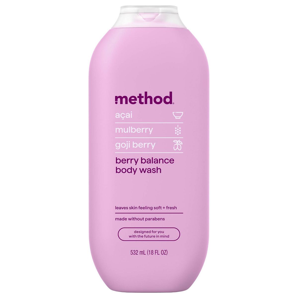 Method Body Wash - Berry Balance - 18 fl oz