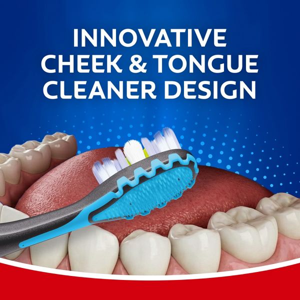 Colgate 360 Advanced Floss-Tip Manual Toothbrush - Soft - 2ct