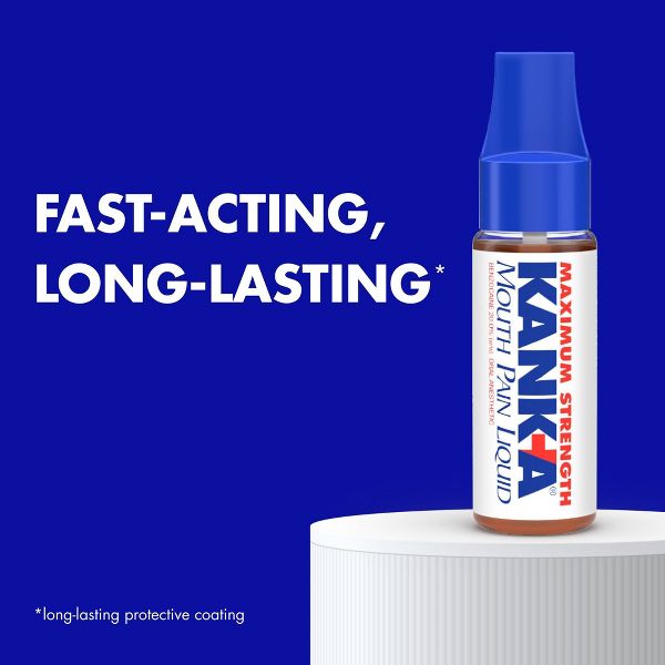 Kanka Mouth Pain Maximum Strength Gel - 0.33 fl oz