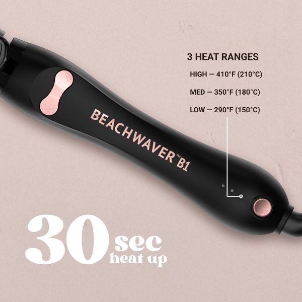 BEACHWAVER Co. B1 Rotating Curling Iron - Midnight Rose - 1"