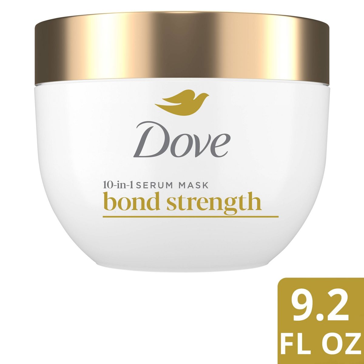 Dove Beauty Bond Strength with Peptide Complex 10-in-1 Serum Hair Mask - 9.2oz