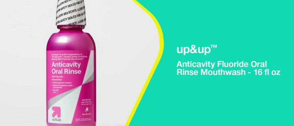 Anticavity Fluoride Oral Rinse Mouthwash - 16 fl oz - up&up™