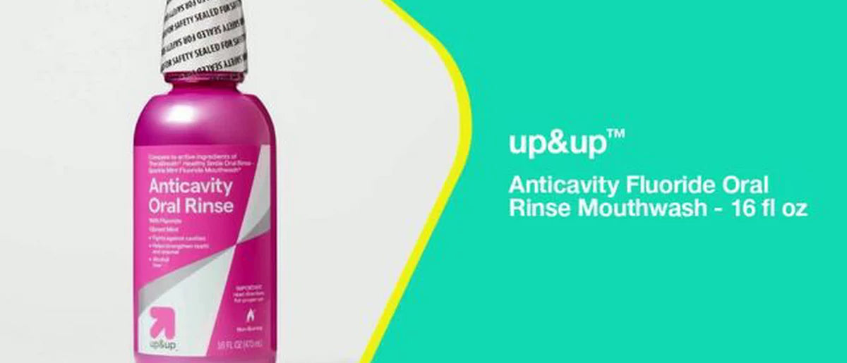 Anticavity Fluoride Oral Rinse Mouthwash - 16 fl oz - up&up™