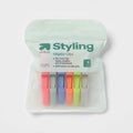 Hair Sectioning Plastic Alligator Clips - 6pc - Assorted colors - up&up™