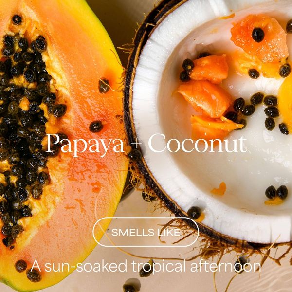 Raw Sugar The Mighty Curl Hair Mask - Papaya + Coconut - 10 oz